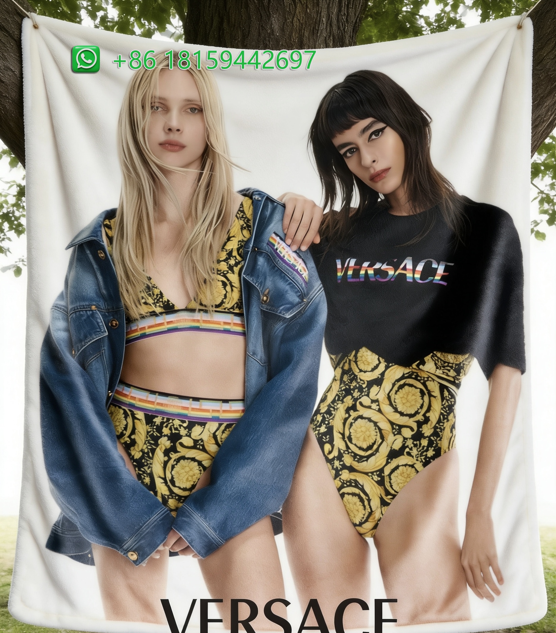 Versace Throw Blankets